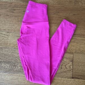 Lululemon Athletica Pink Leggings